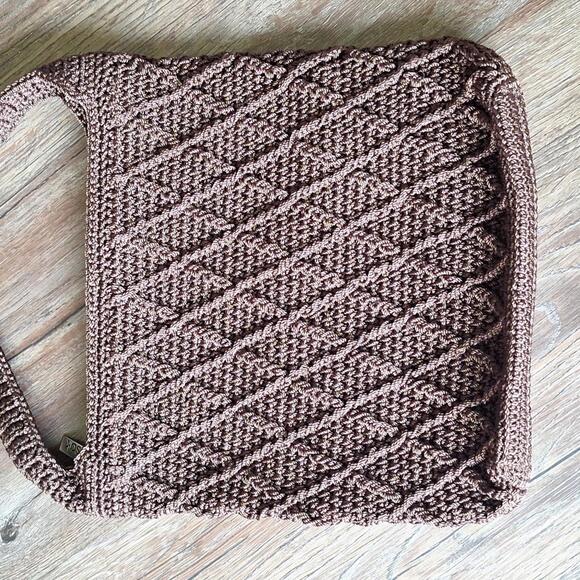 The Sak Brown Crochet Purse - Picture 2 of 5